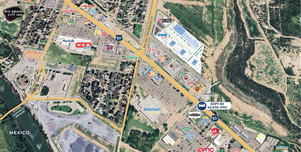 NEC Redwood St & Hwy 83, Rio Grande City, TX for lease - Building Photo - Image 2 of 3