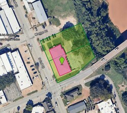 112 Jackson St, Richmond, TX - Aerial map view