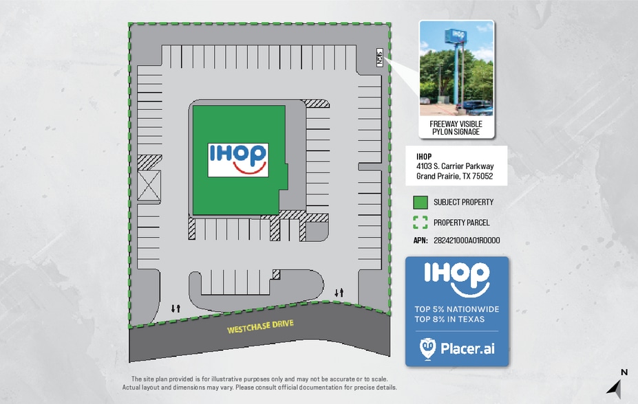 4103 S Carrier Pky, Grand Prairie, TX for sale - Site Plan - Image 2 of 5