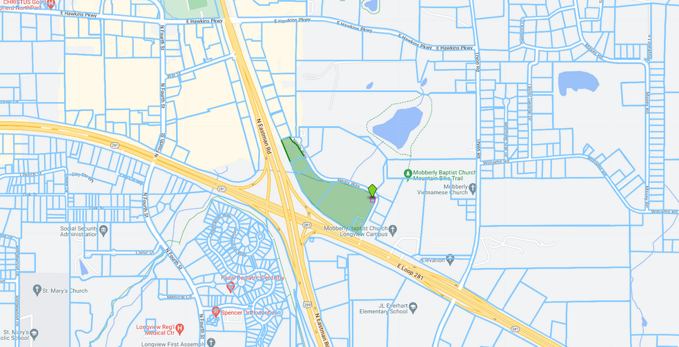 3110 Nealy Way, Longview, TX for sale - Plat Map - Image 2 of 2