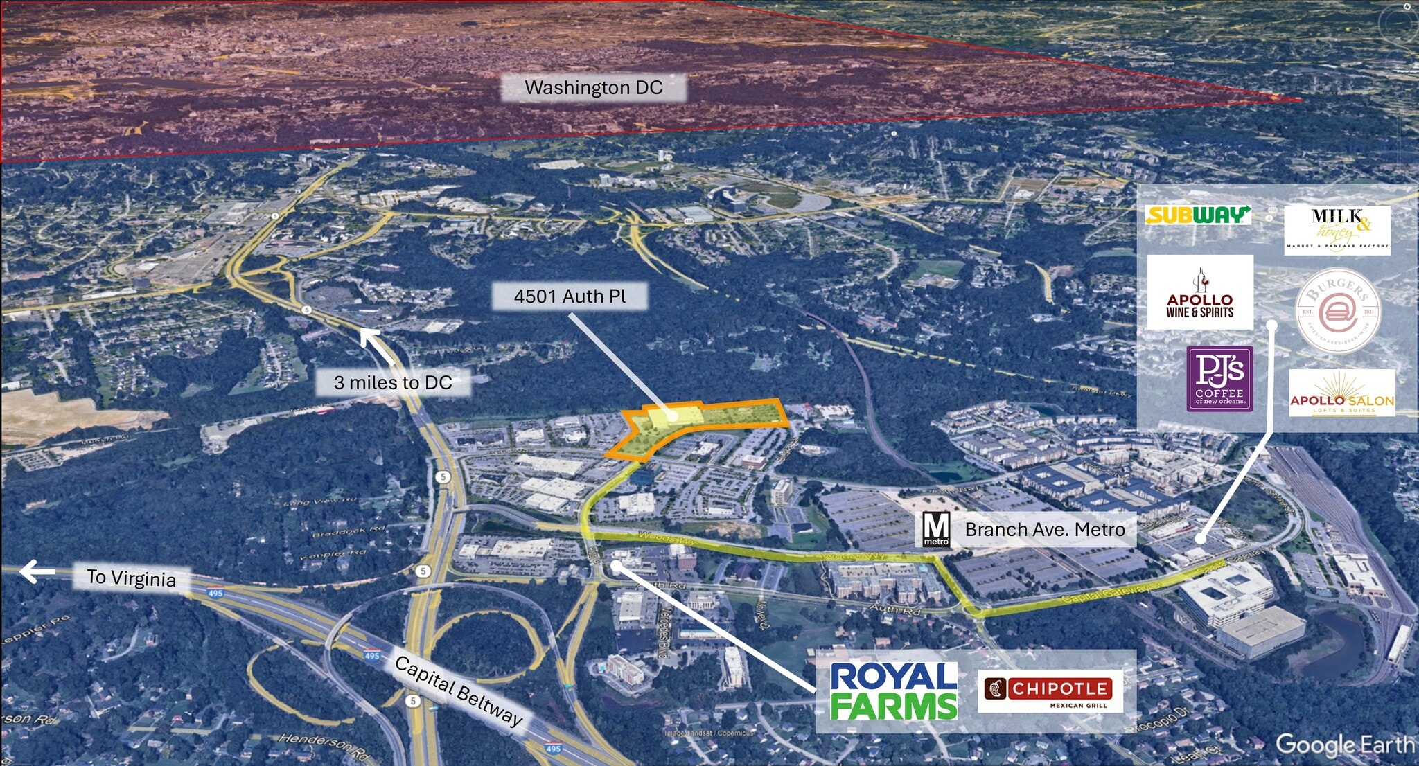 4501 Auth Pl, Marlow Heights, MD for lease Building Photo- Image 1 of 2