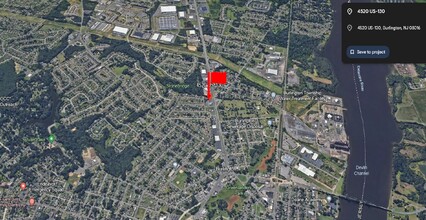 4520 Route 130 S, Burlington, NJ - aerial  map view