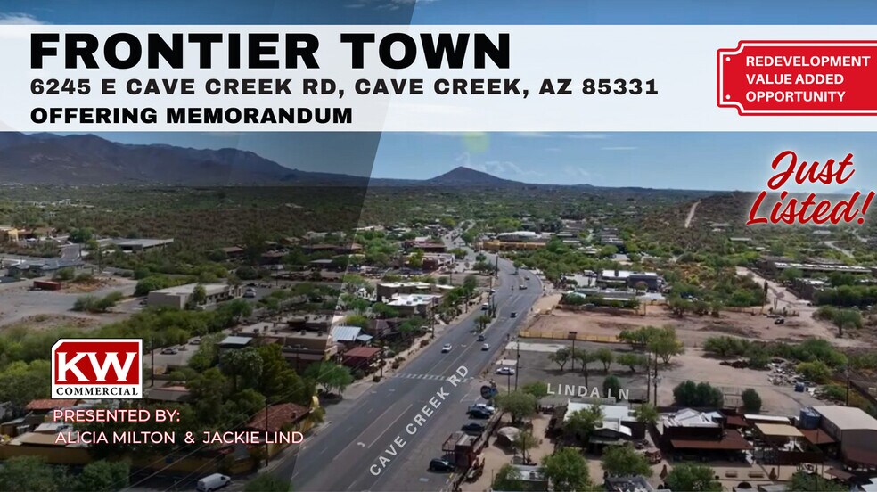6245 E Cave Creek Rd, Cave Creek, AZ for sale - Aerial - Image 1 of 1