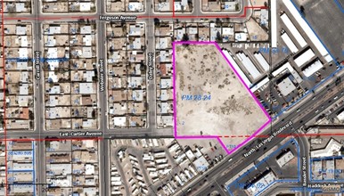 2595 N Las Vegas Blvd, North Las Vegas, NV - aerial  map view