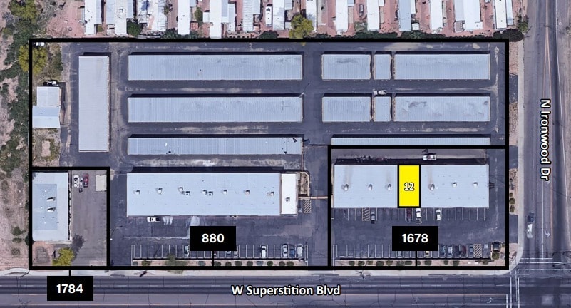 1678 W Superstition Blvd, Apache Junction, AZ for lease Site Plan- Image 1 of 1