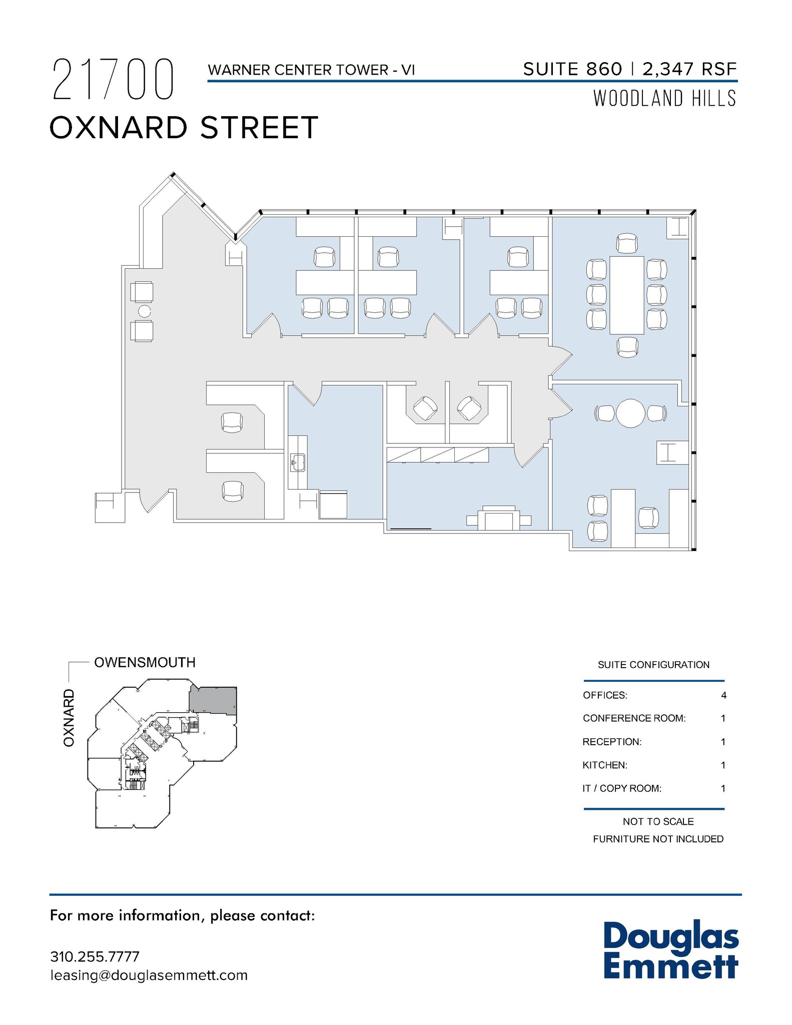 21700 Oxnard St, Woodland Hills, CA for lease Floor Plan- Image 1 of 1