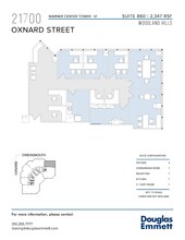 21700 Oxnard St, Woodland Hills, CA for lease Floor Plan- Image 1 of 1