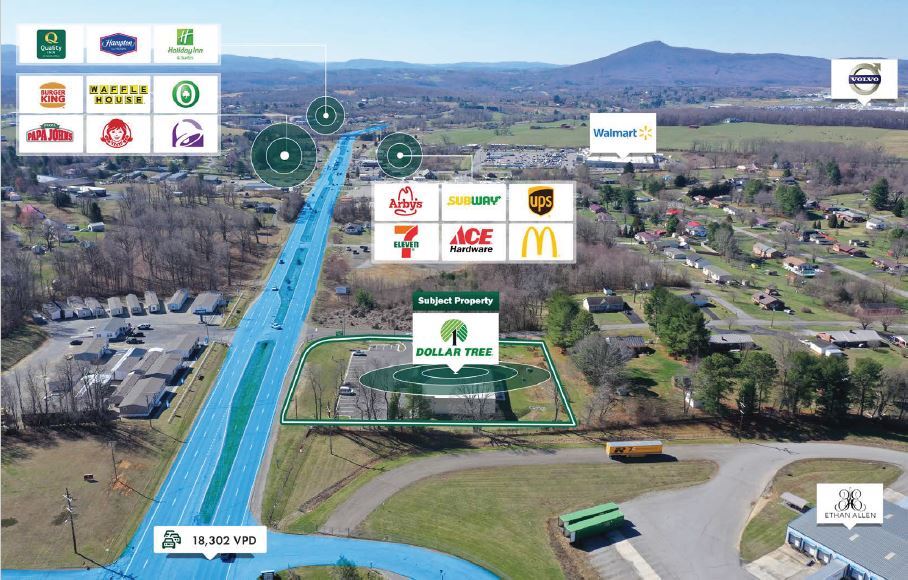 4801 Cleburne Blvd, Dublin, VA for sale - Aerial - Image 2 of 13