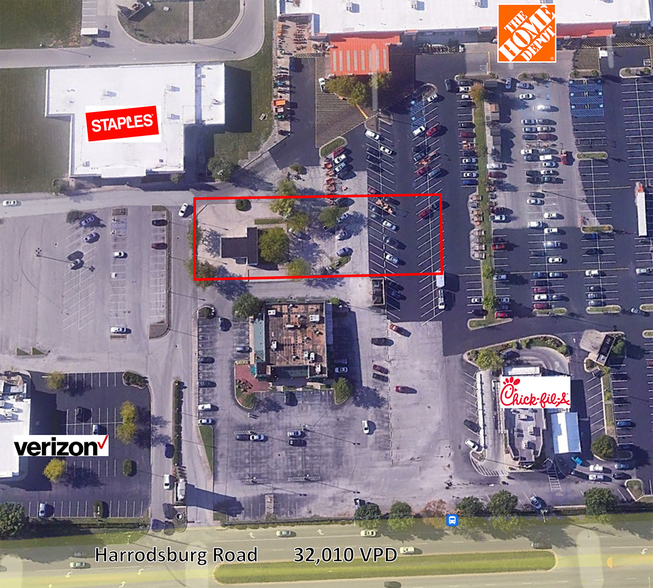 2097 Harrodsburg Rd, Lexington, KY for lease - Aerial - Image 2 of 2