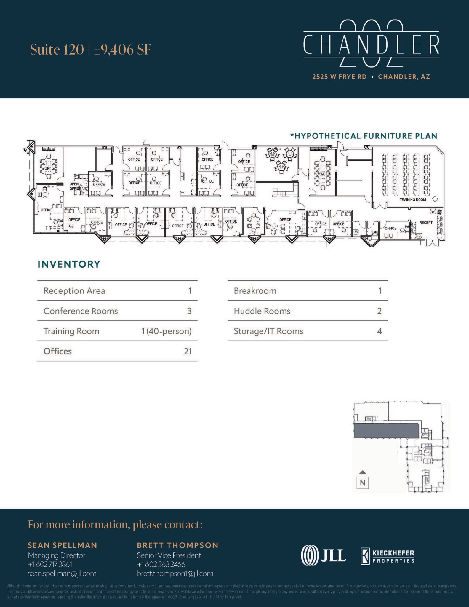 2525 W Frye Rd, Chandler, AZ for lease Floor Plan- Image 1 of 1