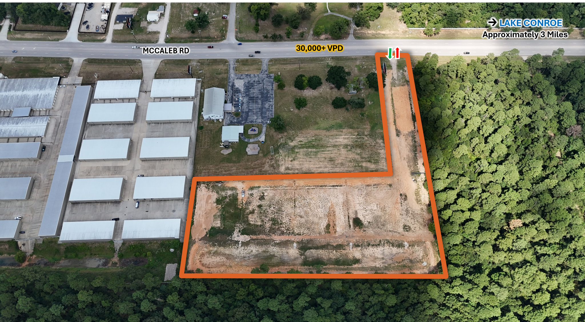 1631 McCaleb rd, Montgomery, TX for lease Aerial- Image 1 of 5