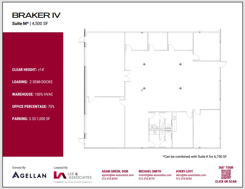 2120 W Braker Ln, Austin, TX for lease Floor Plan- Image 1 of 1