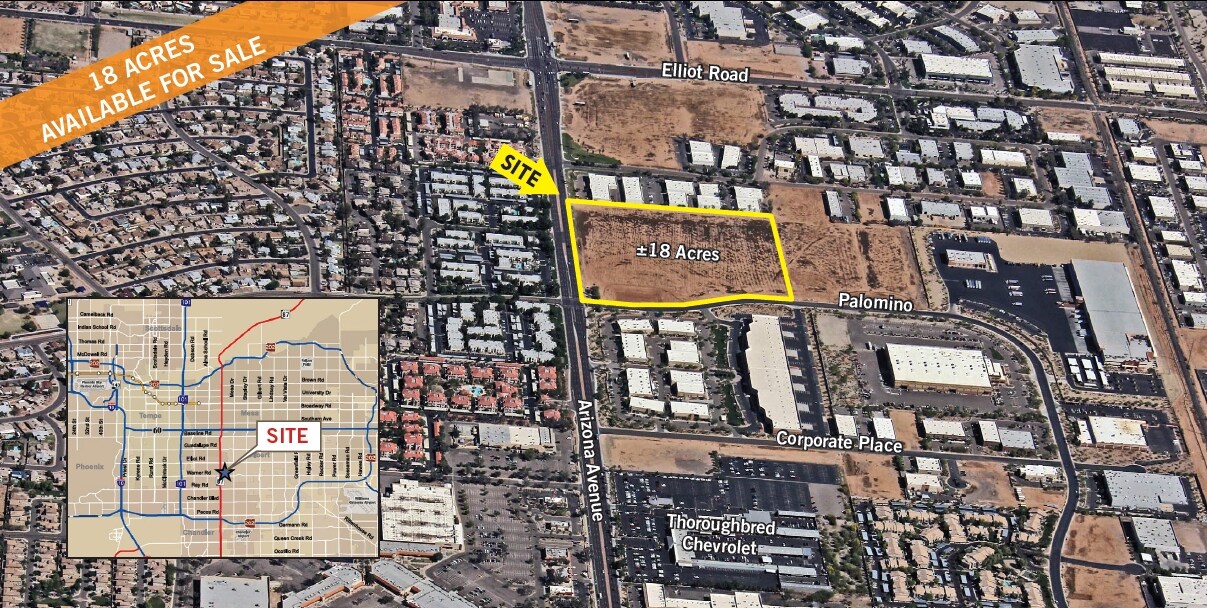 N Arizona Ave & E Palomino Dr, Chandler, AZ for sale Primary Photo- Image 1 of 1