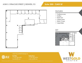 4380 S Syracuse St, Denver, CO for lease Floor Plan- Image 1 of 1