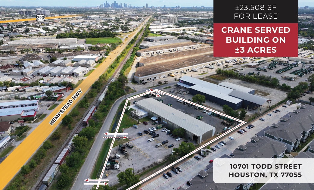 10701 Todd St, Houston, TX for lease Building Photo- Image 1 of 5
