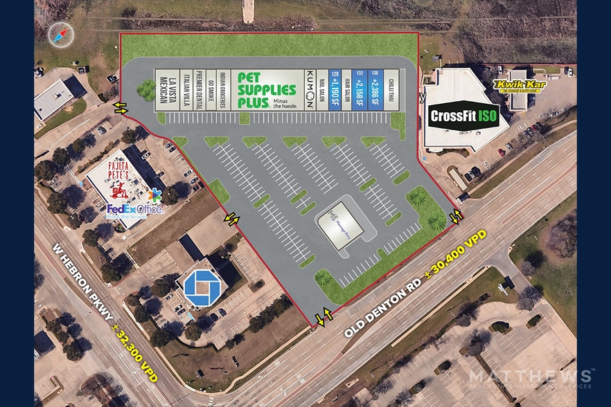 1008-1012 E Hebron Pky, Carrollton, TX for lease - Building Photo - Image 3 of 4