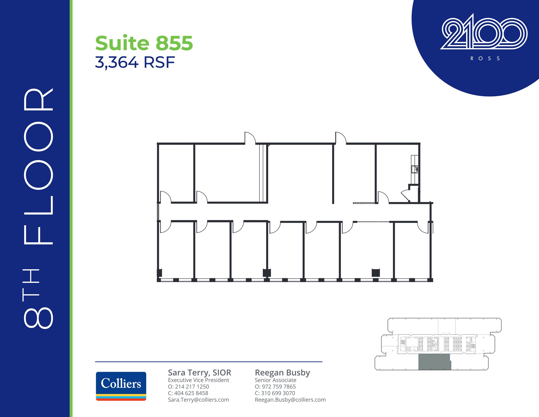 2100 Ross Ave, Dallas, TX for lease Site Plan- Image 1 of 1