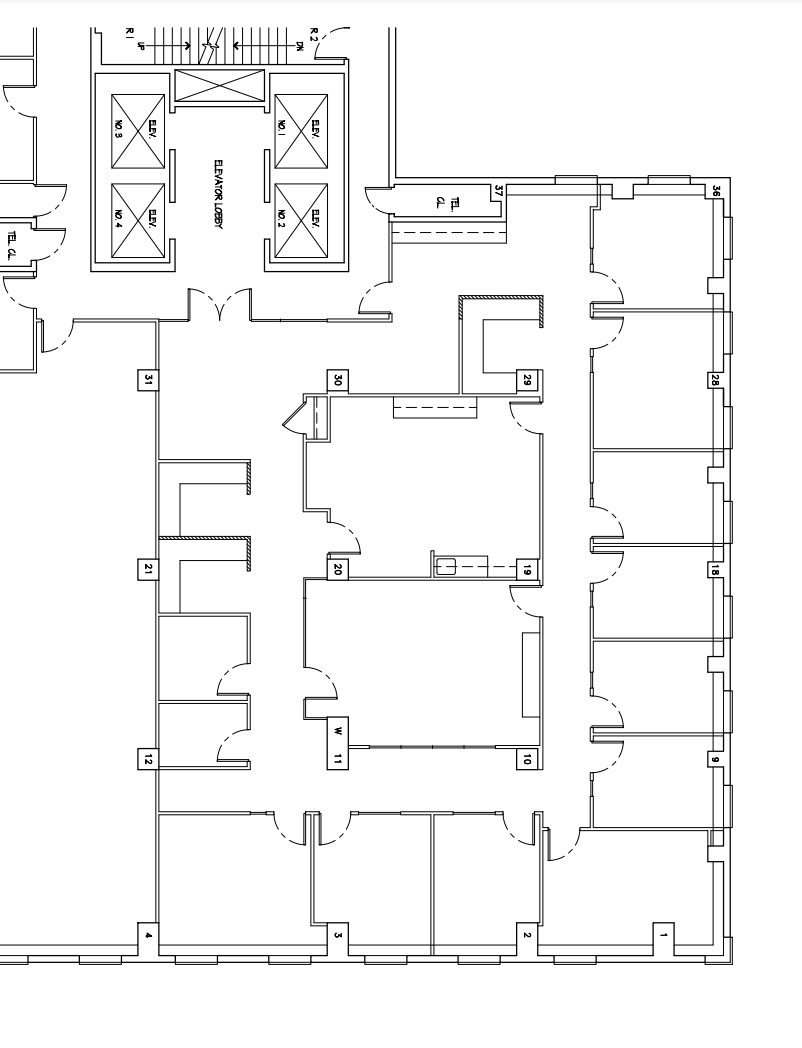 1100 Connecticut Ave NW, Washington, DC for lease Floor Plan- Image 1 of 6