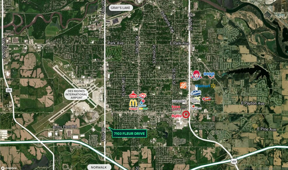 7103 Fleur, Des Moines, IA for sale - Building Photo - Image 2 of 2