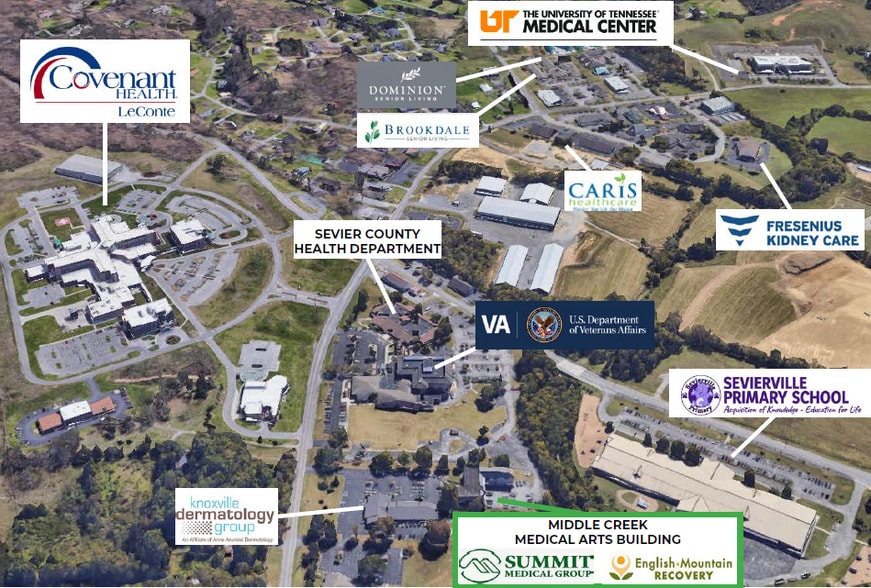 675 Middle Creek Rd, Sevierville, TN for sale - Building Photo - Image 2 of 3