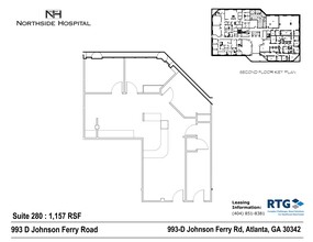 993 Johnson Ferry Rd NE, Atlanta, GA for lease Site Plan- Image 1 of 1