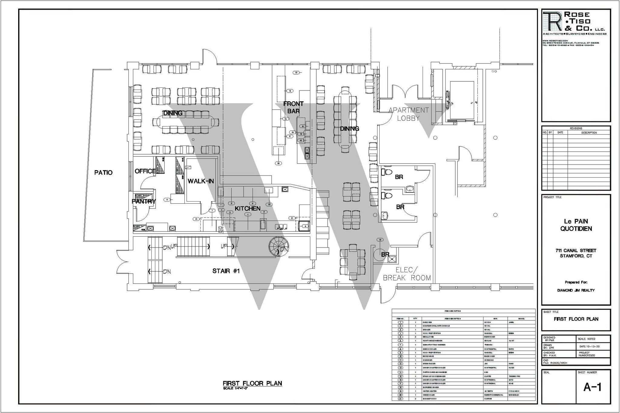 711 Canal St, Stamford, CT for lease Floor Plan- Image 1 of 1