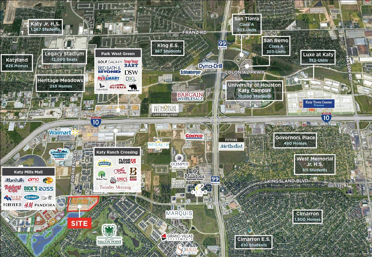 5000 Katy Mills Cir, Katy, TX 77494 - 24 Acres - Villas at Katy ...