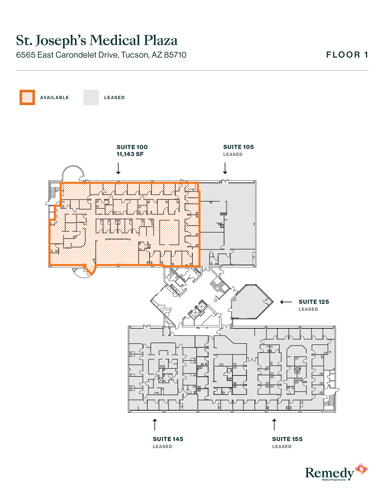 6565 E Carondelet Dr, Tucson, AZ for lease Floor Plan- Image 1 of 1