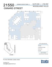 21550 Oxnard St, Woodland Hills, CA for lease Floor Plan- Image 1 of 1