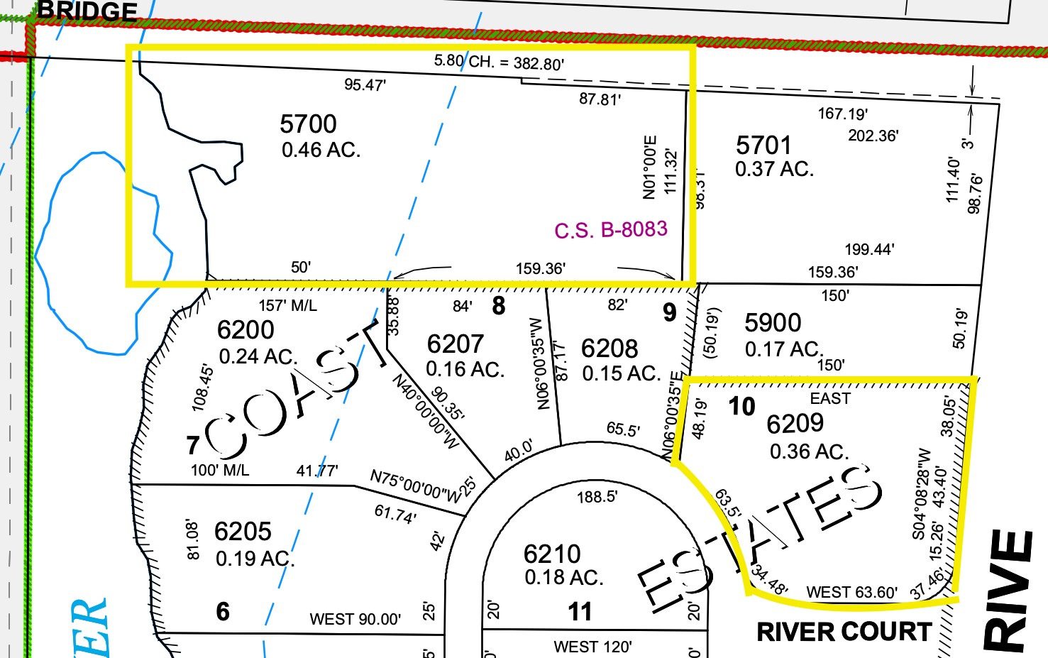 800 S Holladay Dr, Seaside, OR for sale Plat Map- Image 1 of 1