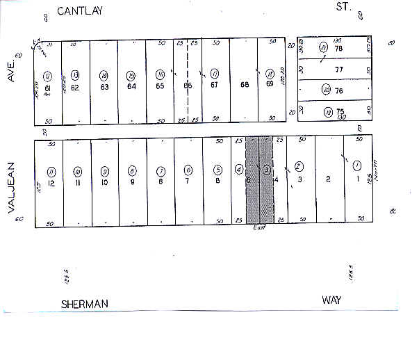 16119 Sherman Way, Van Nuys, CA for lease - Plat Map - Image 2 of 2