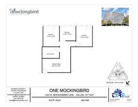 1420 W Mockingbird Ln, Dallas, TX for lease Floor Plan- Image 1 of 1