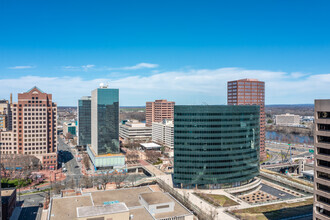 1 American Row, Hartford, CT - aerial  map view