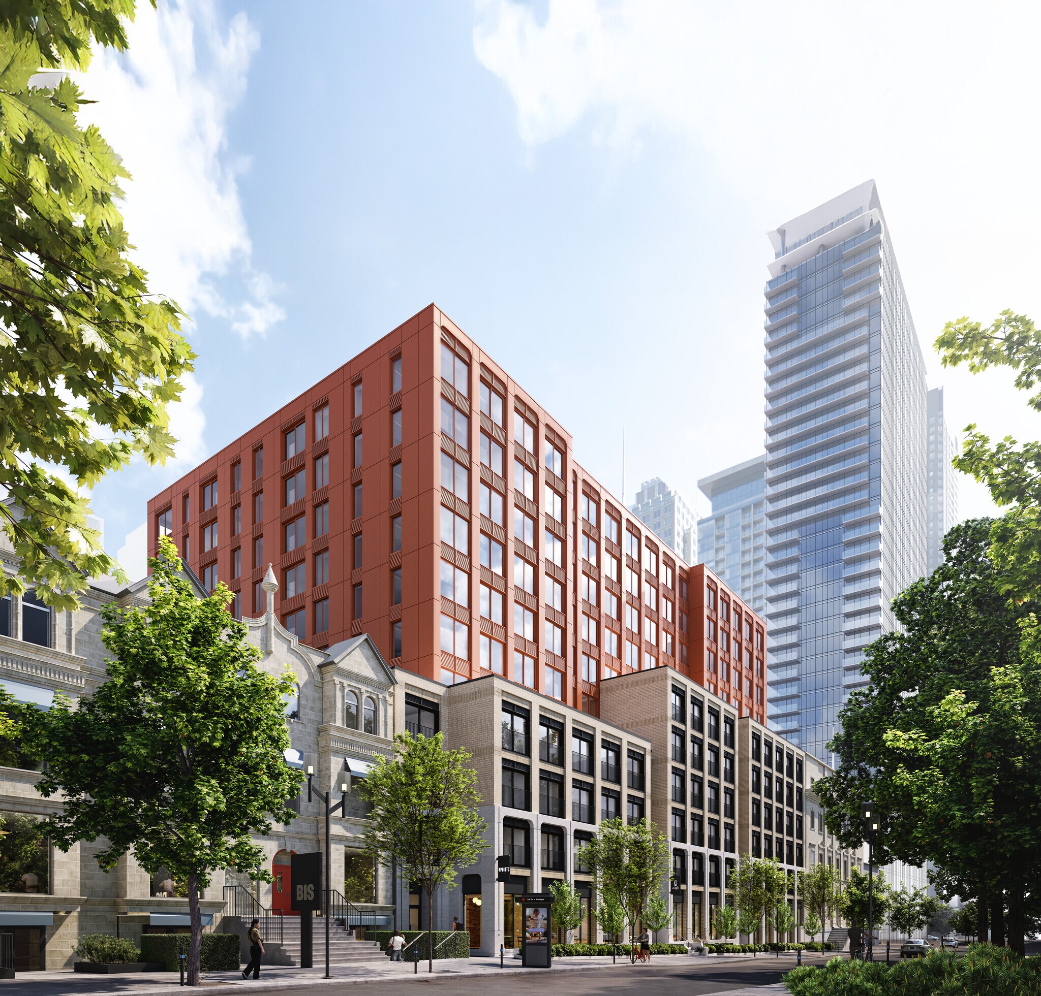 1205-1211 Rue de la Montagne, Montréal, QC for lease Building Photo- Image 1 of 3