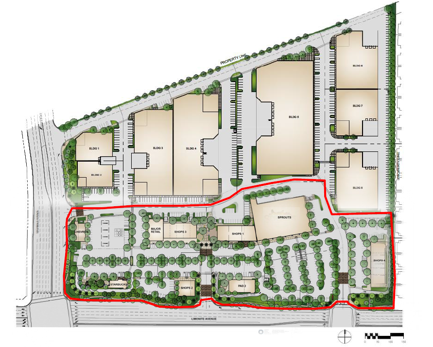 Nec Limonite Avenue & Archibald Ave, Eastvale, CA for sale Site Plan- Image 1 of 1