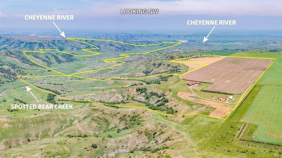 21627 Hardingrove Rd, Milesville, SD for sale - Aerial - Image 3 of 9