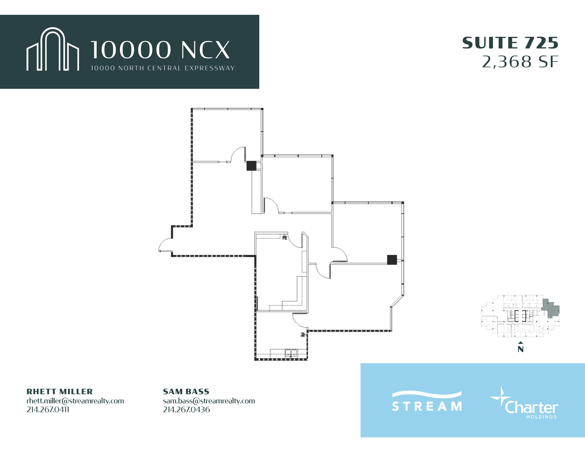 10000 N Central Expy, Dallas, TX for lease Floor Plan- Image 1 of 1