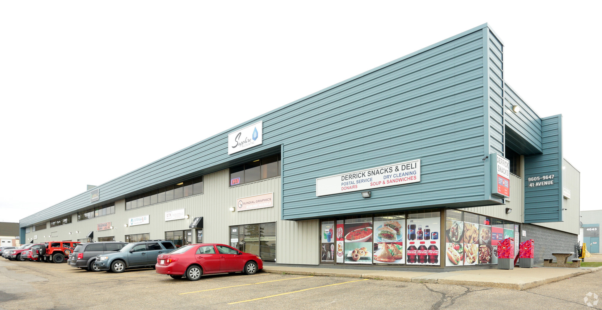 9601-9647 41 Av NW, Edmonton, AB for lease Primary Photo- Image 1 of 13