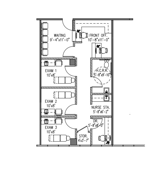 1820 Fullerton Ave, Corona, CA for lease Floor Plan- Image 1 of 1