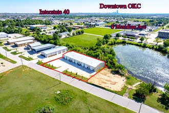 3220 Cooke Way, Oklahoma City, OK - AERIAL  map view