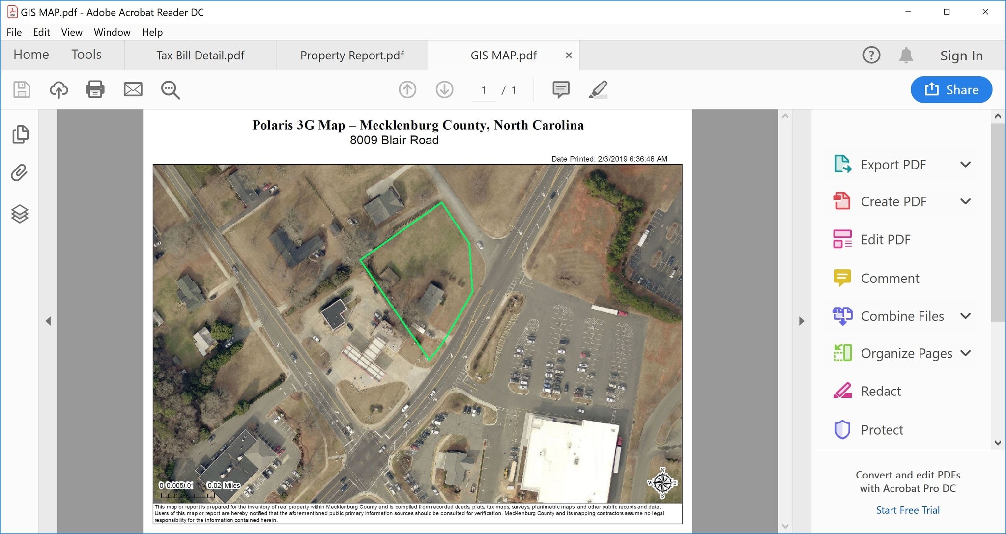 8009 Blair Rd, Mint Hill, NC 28227 Commercial Zoned Mint Hill Site