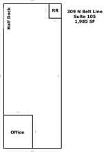 350 S Belt Line Rd, Irving, TX for lease Floor Plan- Image 1 of 1