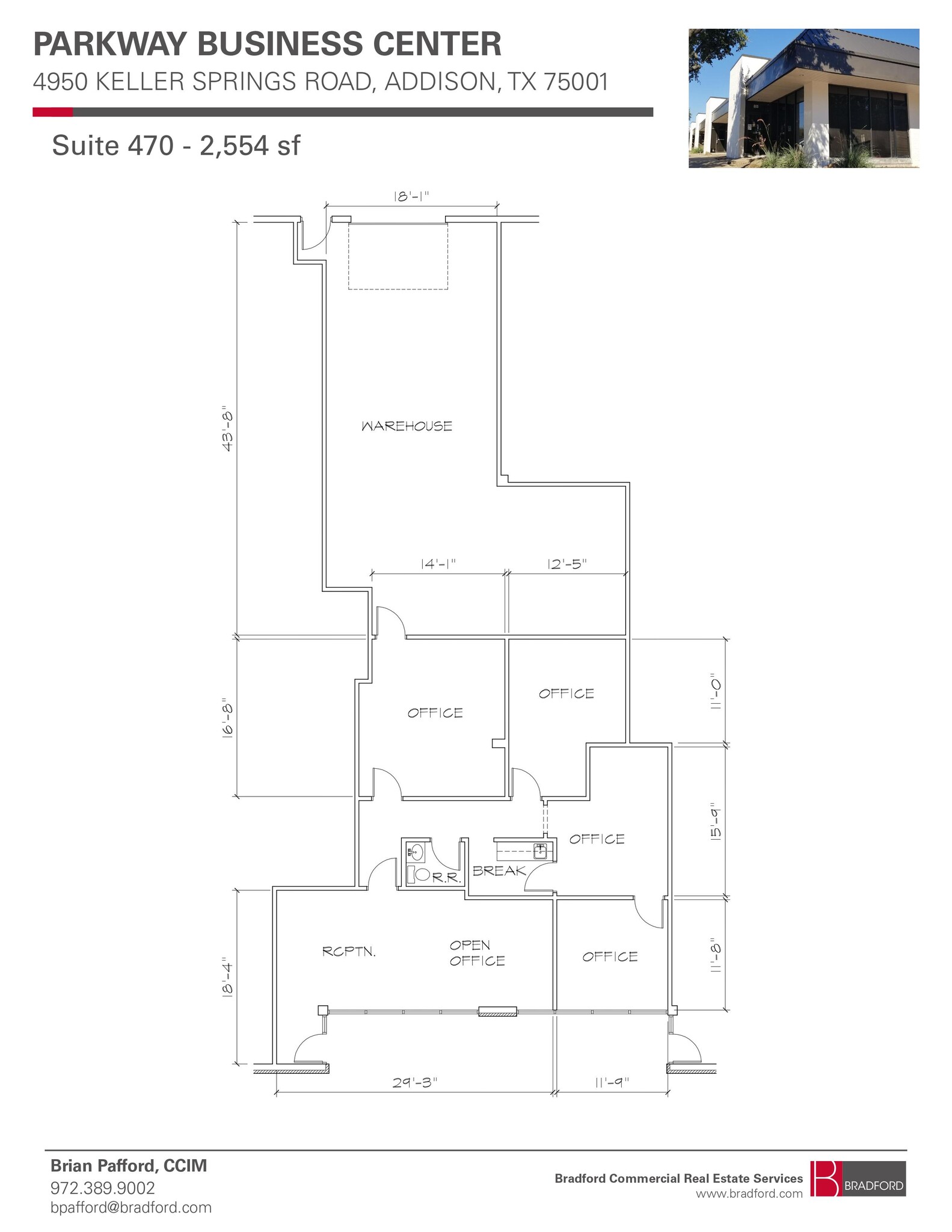 4950 Keller Springs Rd, Addison, TX for lease Floor Plan- Image 1 of 1