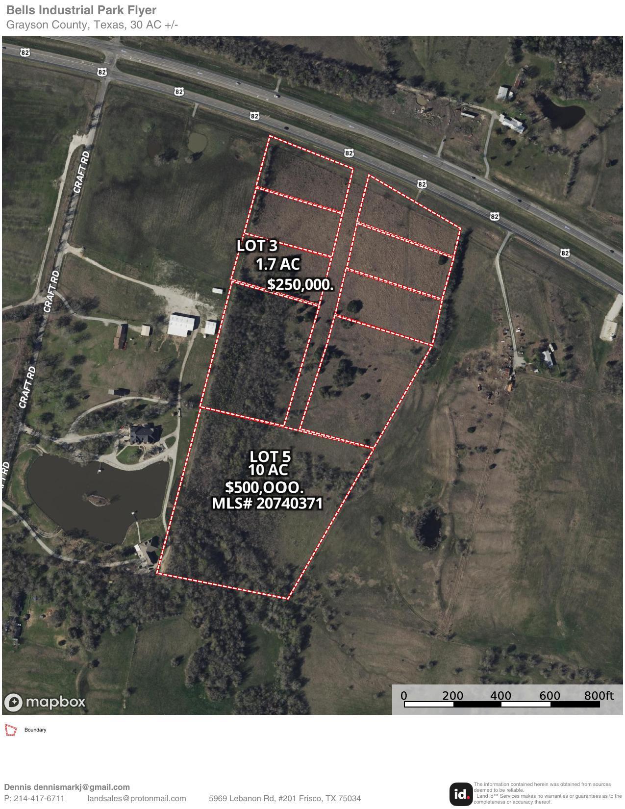TBD Us 82 #Lot-3, Bells, TX for sale Building Photo- Image 1 of 5