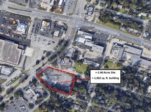 9602 White Bluff Rd, Savannah, GA - AERIAL  map view