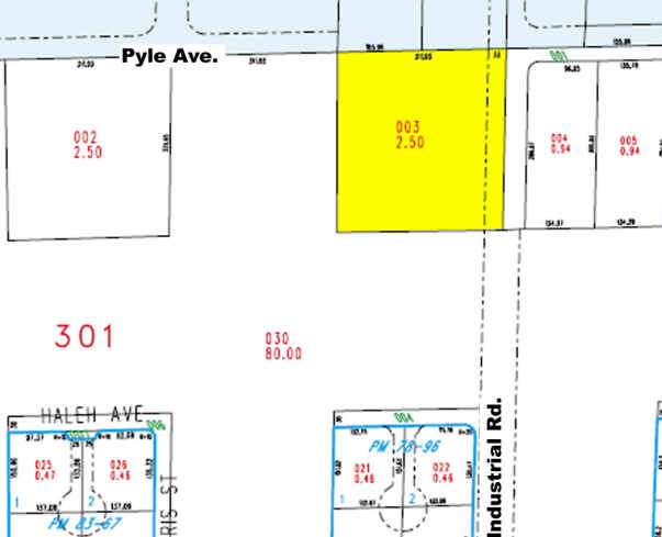 3203 W Pyle Ave, Las Vegas, NV for sale - Plat Map - Image 1 of 1