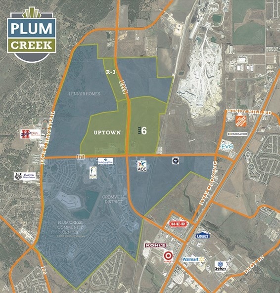 Kohlers Crossing, Kyle, TX 78640 Plum CreekUptown