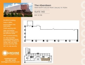 14841 N Dallas Pky, Addison, TX for lease Site Plan- Image 1 of 1