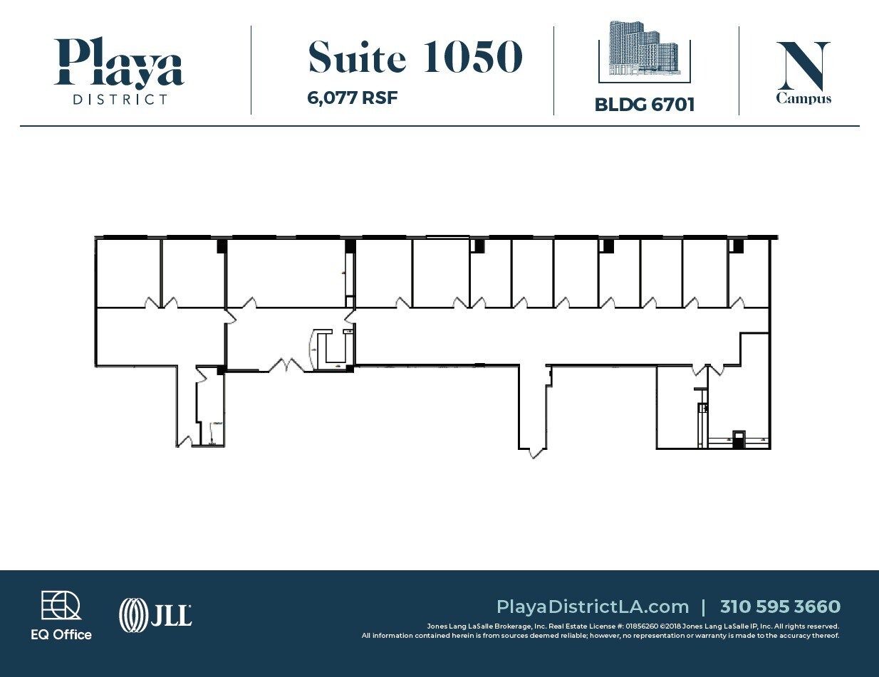 6100 Center Dr, Los Angeles, CA for lease Floor Plan- Image 1 of 1