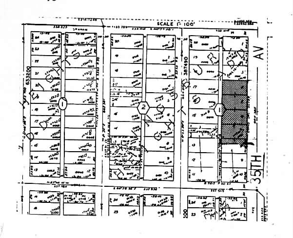 6323 35th Ave SW, Seattle, WA for sale - Plat Map - Image 2 of 3